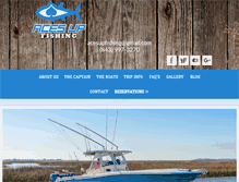 Tablet Screenshot of acesupfishing.com
